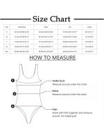 Women's Swimsuit Tummy Control Sexy Exposed Back Flat Stomach Swimwear One Piece Swimsuit Women Ruched - details 0