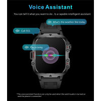 Reloj Inteligente para Hombres Pantalla Completa de HD, 420 Mah, Modo Deportivo de 100+, Salud del Corazón, Spo2, Dormilo, Deportes al Aire Libre - details 10