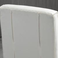 Sofá Cama Plegable Tapizado de Ante Sintético Respaldar Ajustable 5 Niveles 2 Almohadas Acolchadas - details 17