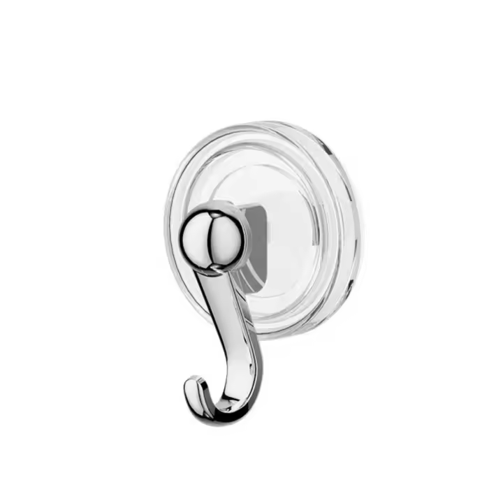 Ganchos de ventosa para baño y cocina, colgador potente reutilizable para colgar toallas, almacenamiento de ropa, ganchos de ducha adhesivos sin huellas - 1
