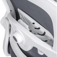 Silla de Oficina Giratoria con Ruedas Transpirable, Ajustable, Soporte Lumbar para Hogar y Oficina - details 14