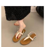 Sandalias planas con clip para mujer, nuevas de verano para uso al aire libre con faldas, chanclas de playa - details 11