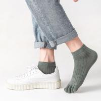 Calcetines deportivos con dedos separados, calcetines finos antifricción de corte bajo, transpirables, absorbentes del sudor - details 5