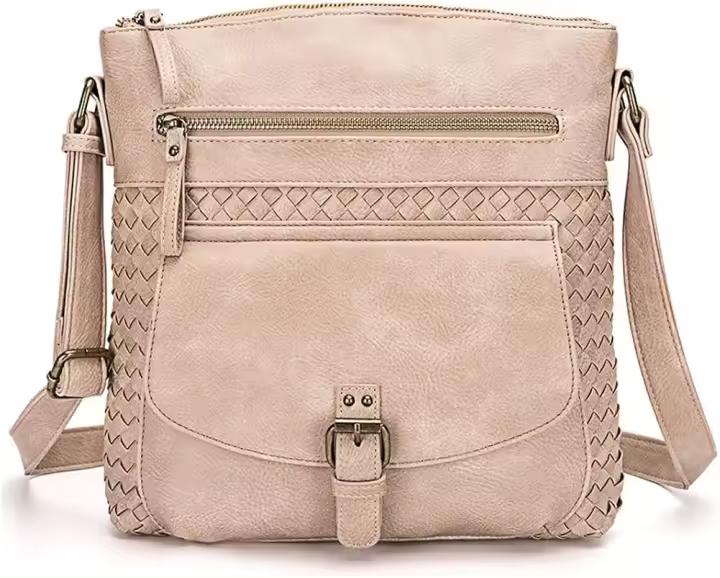 Bolso de hombro para mujer Hobo Crossbody Bolso de cuero Bolso de mano espacioso Messenger Satchel para el trabajo Viajes diarios - 1