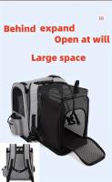 Mochila transpirable portátil para gatos, Transportín para perros plegable y expandible, bolsa para mascotas de alta capacidad - details 1