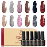 ROSALIND-Kit de esmalte de Gel para uñas, semipermanente UV Led, serie rosa, 7ml - details 5