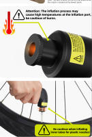 RRSKIT-miniinflador eléctrico ultraligero para bicicleta, bomba portátil de carga rápida, accesorios para bicicleta - details 7