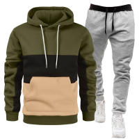Trajes deportivos para hombre, ropa holgada de moda de estilo coreano, trajes informales de dos piezas, primavera y otoño, 2024 - details 17