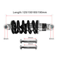 Absorbedor de Choques de Bicicleta KS EXA Forma 260 Trasero 125 150 165 190mm para Bicicleta de Montaña CX MTB Scooter Eléctrico 650LBS Material de Boruro de Metal Estilo Flexible - details 3