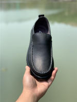 Cuero de vaca de cuero genuino de un pedal zapatos de cuero de los hombres de cara suave de suela suave cómodos de negocios y de ocio zapatos de los hombres que sobreajustan los zapatos de conducción - details 8