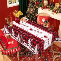Mantel desechable Holly Xmas wer Cover adornos navideños para el hogar 2024 Navidad Noel regalo Decoración de mesa - details 2