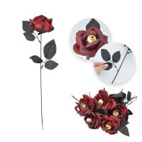 10 Uds. De globo ocular divertido de Halloween, globo ocular de simulación aterrador, decoración de fiesta de flores falsas, accesorios de fotografía de flores rosas artificiales - details 11