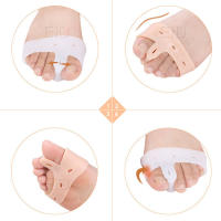 EiD 2-insertos de Gel de silicona para piezas, almohadilla correctora de Hallux Valgus, separador de dedos de los pies, almohadillas de silicona para el antepié, insertos ortopédicos para dedos grandes - details 17