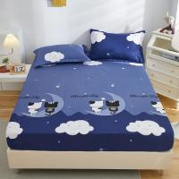 Sábana Ajustable Impermeable Cubierta de Cama Elástica Amigable con la Piel Estilo Floral - details 31