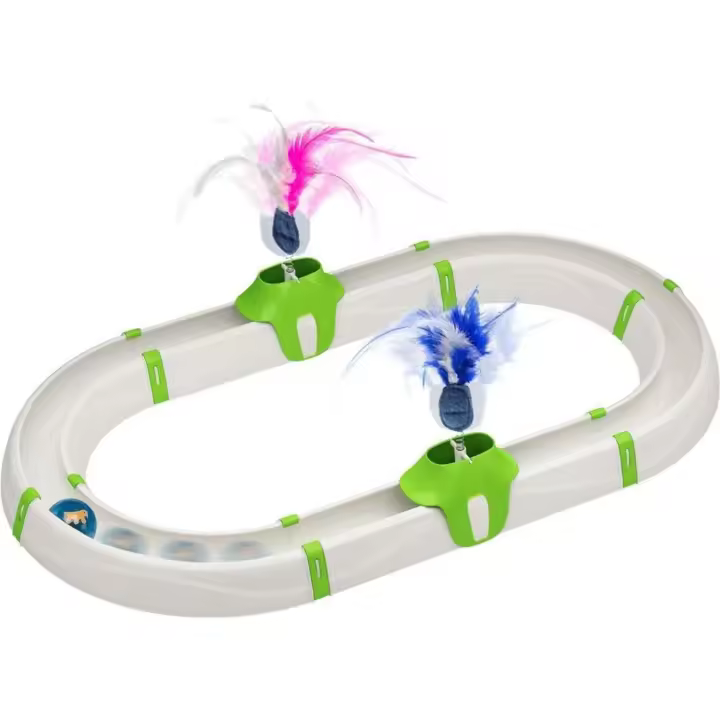 Juego interactivo para gatos Ferplast Turbina con bola de luz incluida, modular - 1