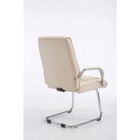Tapizada En Tela & con Base De Metal I Silla De Conferencia con Reposabrazos, Color:Negro/Negro - details 71