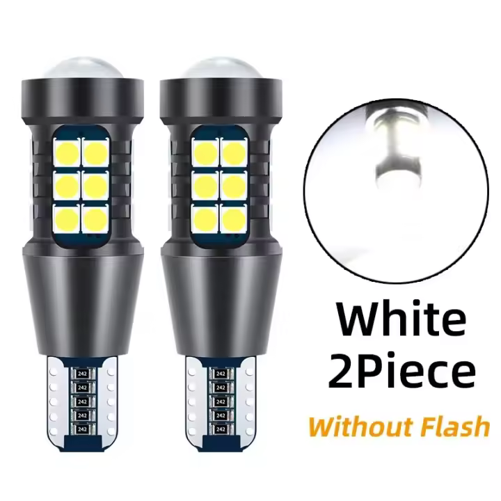 2 uds luz LED de marcha atrás lámpara de respaldo Canbus para el coche BA15S P21W W16W T15 W21W 7440 3156 P27W H6W BAX9S 64132 H21W BAY9S 64136 - 1