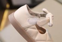 Mary Janes-zapatos de cuero de PU para niñas, calzado de princesa versátil, moda coreana, fondo suave, lindo Lazo, primavera y otoño - details 14