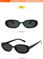 Gafas de Sol Vintage Pequeñas Ovaladas Marca Diseñadora Protección UV400 - details 5
