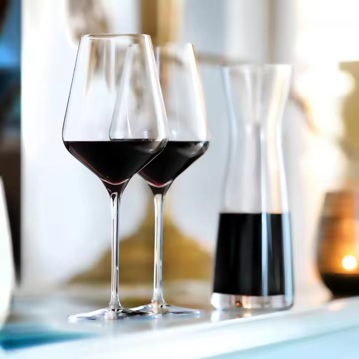 Copas de Vino de Borgoña Quatrophil Set de 6, 710 ml – Copas de Vino Tino para Borgoña y Pinot Noir – Copas para una Óptima Liberación de Aroma – Resistentes al Lavavajillas y Golpes - 1
