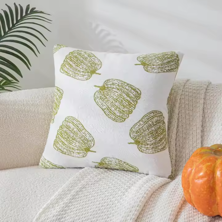 BZ 170.000 Funda de Almohada de Calabaza Chenier Suave Simple Moderna de Halloween - 1