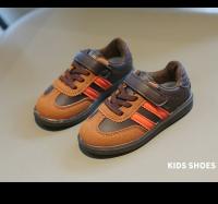 Zapatillas de deporte para niño y niña, zapatos informales para correr y caminar, Tenis versátiles a la moda, suela suave con lazo de gancho, primavera y otoño - details 12