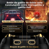 PC Mando inalámbrico Compatible con Bluetooth Gamepad mecánico con gatillo Hall, 3D giroscopio, Joystick para ordenador, Windows 7, 10, 11, Steam Deck, Switch, ios, Android Joystick - details 1