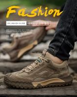 Zapatos con puntera de acero a la moda para hombre, botas de seguridad de trabajo anti-quemaduras y calzado protector antipinchazos - details 3