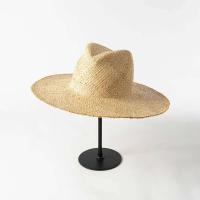 Sombrero de Verano con Pompón y Cinturón Estilo Derby Natural para Mujeres - details 1