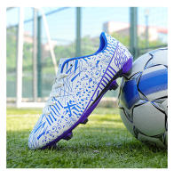 Zapatos de fútbol para hombre, botas de fútbol para exteriores, zapatos de tacos de fútbol para niños, zapatillas de entrenamiento antideslizantes transpirables, entrenadores de Futsal de césped - details 18