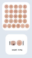 Cuentas de madera Natural del alfabeto inglés, iniciales de 15mm, cuentas de letras para joyería, pulsera, collar, fabricación de accesorios DIY, 50 unidades por lote - details 5