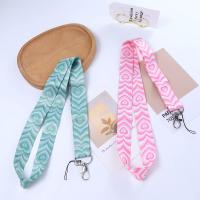 Llavero con cinta para correas, correa para teléfono móvil, soporte para etiqueta de nombre, cordón de corazón, correa para el cuello de amor, soporte para insignia, tarjeta de identificación, cuerda para colgar - details 12