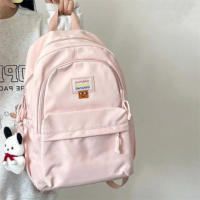 Mochila de gran capacidad loungefly, duradera, de nylon, mochilas escolares diarias para mujeres y hombres, bolsa de viaje portá - details 10
