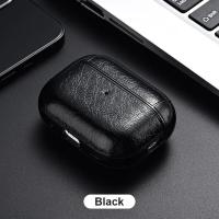 Funda de cuero para 2 auriculares, funda para auriculares para Apple AirPods 3 Pro de segunda generación, USB C - details 3