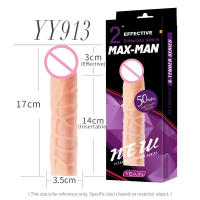 Juego extendido, juego de silicona hueca para pene masculino, marido y mujer comparten juego de dientes de lobo, productos sexuales para adultos - details 9
