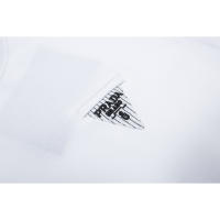Camisa de manga corta con logotipo frontal de moda de verano de alta calidad, camiseta holgada de algodón puro para hombre, nuevo accesorio de camisa informal estilo pareja - details 3