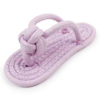 Juguete masticable de algodón para perros Cuerda de zapato interactiva para perros pequeños y grandes Juguete dental para mascotas Suministros para mascotas - details 5