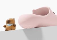 Kapibara cool zapatillas de las mujeres de verano altura aumentar fondo grueso hogar interior pies no malolientes pareja zapatillas hombres - details 5