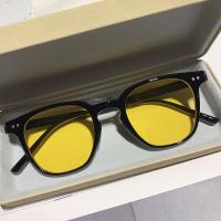 Gafas de Sol Cuadradas Vintage Pequeñas y Redondas para Mujer y Hombre Marca de Lujo - details 4