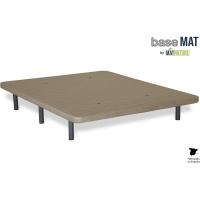 Estructura estable de madera |   Bastidor Metálico Súper Resistente |   Sistema de Ventiladores Transpirables FreshAir |   Altura Base + Patas +/- 30 cm (Gris, 150 x 200 cm) - details 8