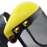 Máscara de seguridad con visera de malla para motosierra, podadora de poste, máscara protectora, protección facial, deportes, 1 piezas - details 6