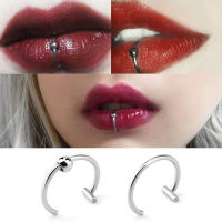 Anillo de Nariz de Acero Inoxidable Estilo Pendiente de Septum para Mujeres - details 4