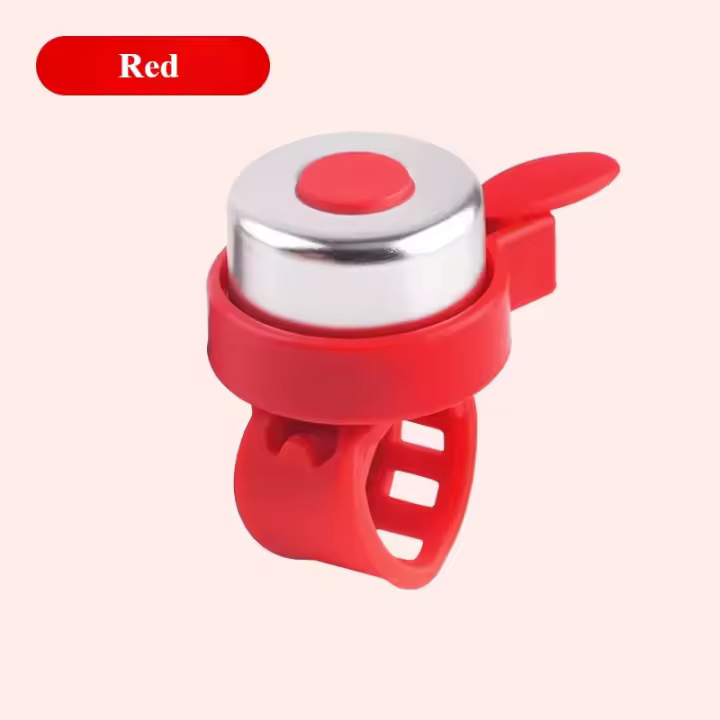 Timbre de bicicleta para niños, alarma de sonido fuerte, advertencia, timbre de bicicleta para niños, bocina de manillar, accesorios de ciclismo para niños - 1
