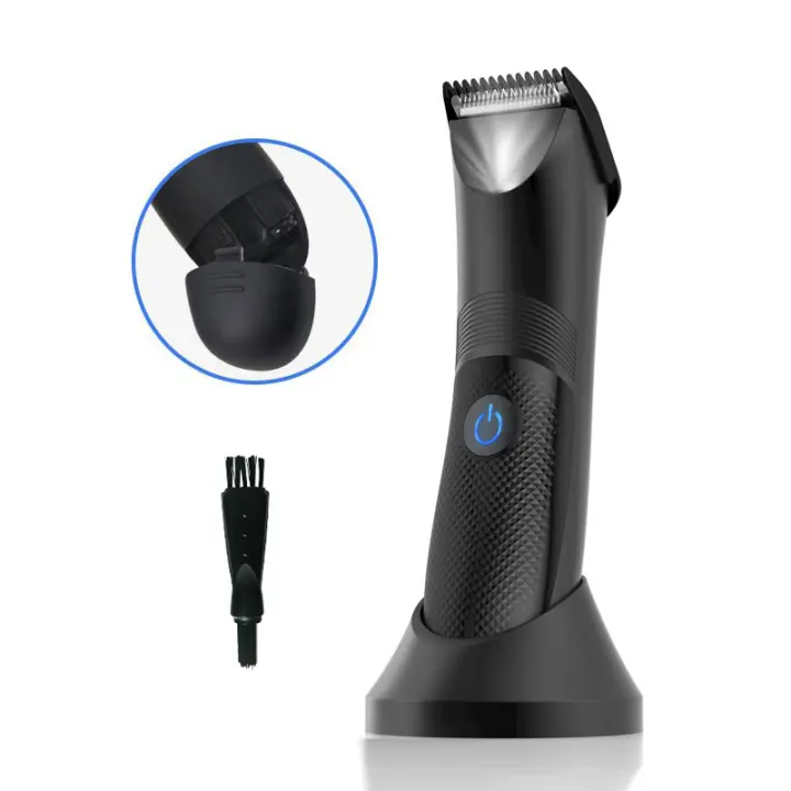 Afeitadora para hombre eléctrica, Recortadora todo en uno, Cortadora de pelo, Recortar el vello corporal,  Piezas de privacidad, aparato de depilación, Modelo de Batería - 1