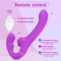 Leten para lesbianas Didlo Correa en arnés bragas vibratorias para mujer Bondage consolador cinturón vibrador sexual para adultos - details 1
