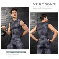 Camiseta de entrenamiento para hombre, camisa de secado rápido, tela de escamas de serpiente - details 4