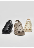 Zapatillas de verano de suela gruesa para mujer, sandalias romanas, zapatos de playa - details 1