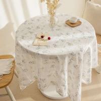 Mantel con borlas de Margarita de estilo coreano, decoración redonda de té de flores de algodón, juego de mesa de cocina, restaurante de bodas - details 11