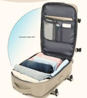 Mochila para niñas de gran capacidad multifuncional, clasificación en seco y húmedo, viaje corto, mochila impermeable de nylon. - details 16