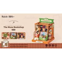 Robotime Rolife casa en miniatura para niños, 4 tipos de hermosos juguetes de madera de diseño para niñas, juegos de construcción con familia - details 3